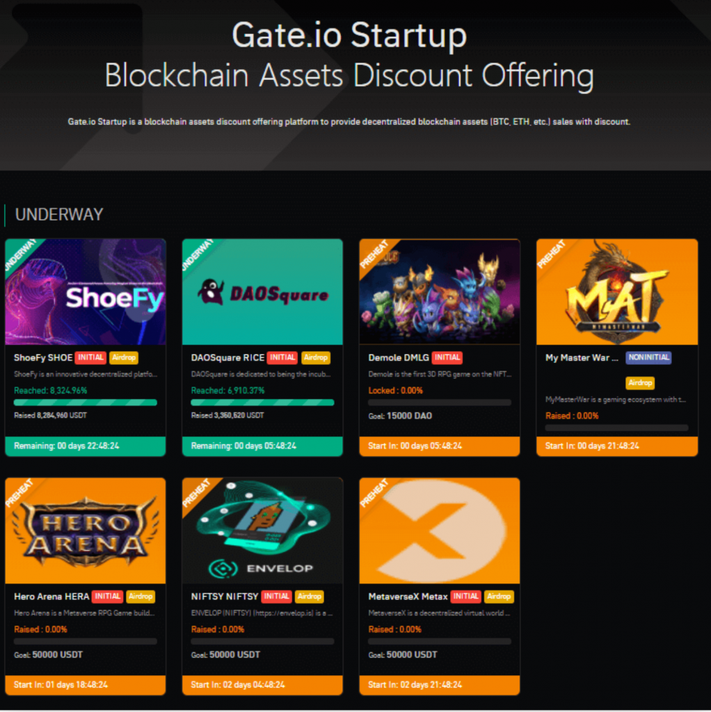 Gate.io-Startup