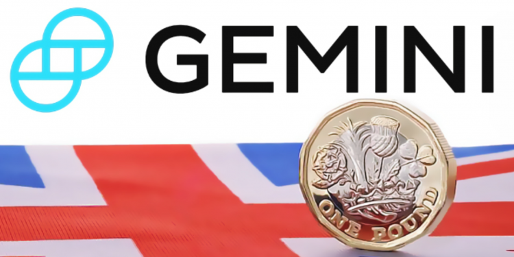 Gemini Now Allows GUSD Exchange for British Pound (GBP