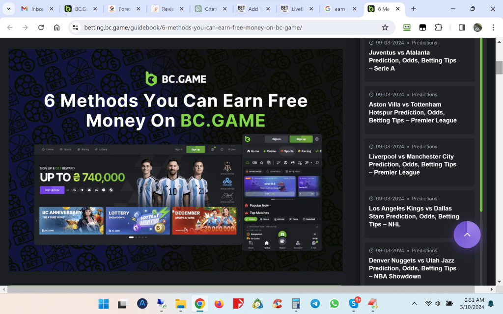 Unlocking Free Money - 6 Ways to Earn on BC.GAME