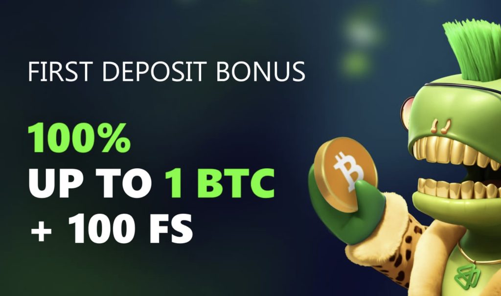 Bets.io 100% Welcome Bonus Up to 1 BTC