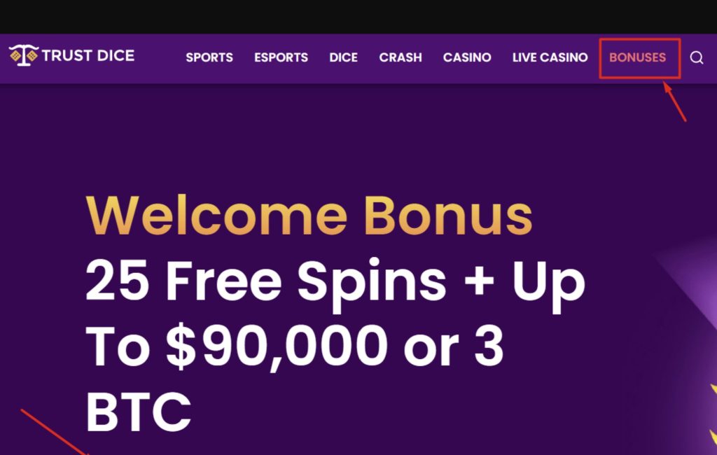 Claim 100 Free Spins Daily on TrustDice