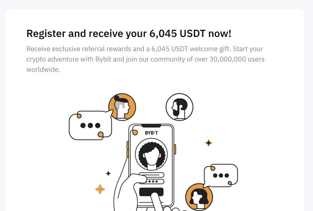 How to Register on Bybit and Receive Your 6045 USDT Now