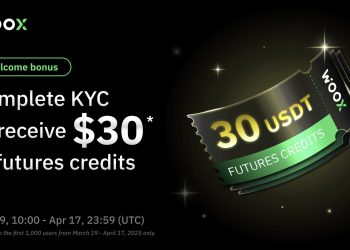 WOOX $30 Free Welcome Bonus