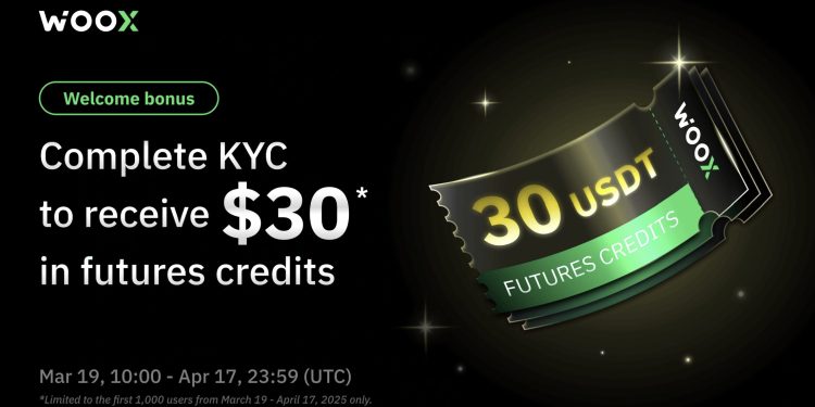 WOOX $30 Free Welcome Bonus