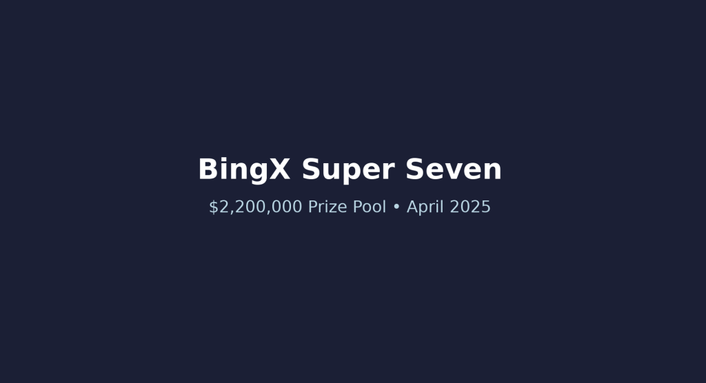BingX Super Seven