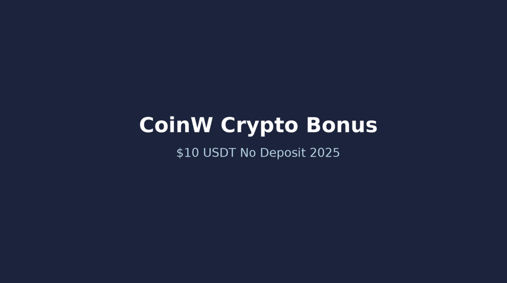 CoinW No Deposit Bonus