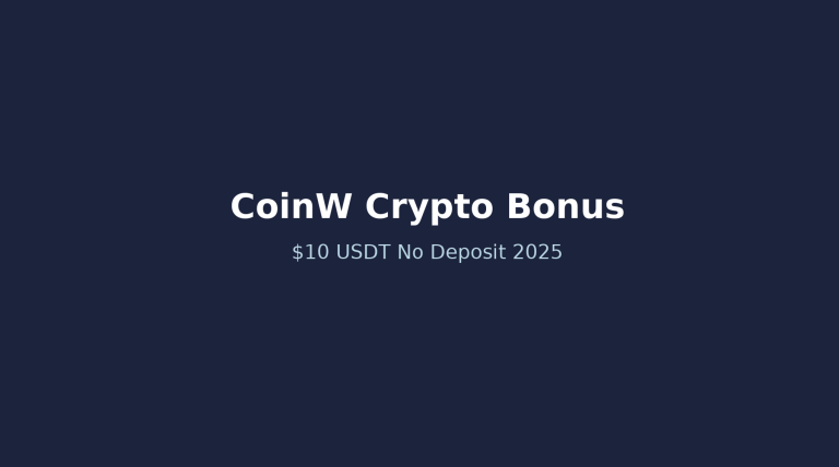 CoinW No Deposit Bonus