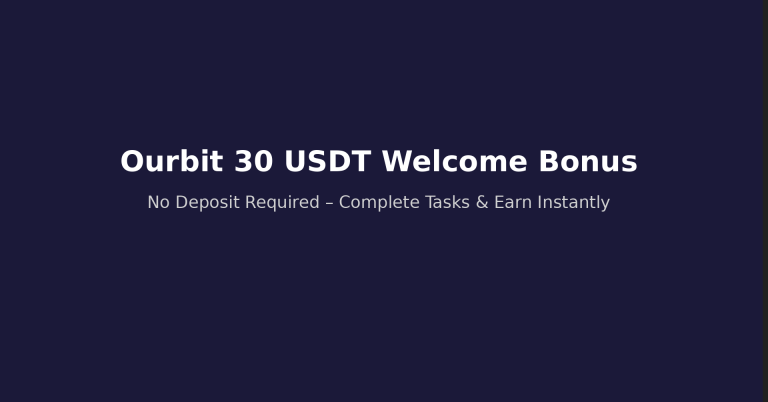 Ourbit 30 USDT Welcome Bonus