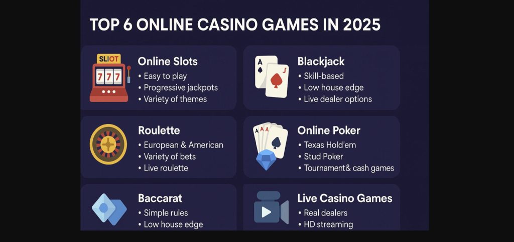 Top Online Casino Games to Play in 2025